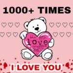 I Love You 1000 Times Copy and Paste