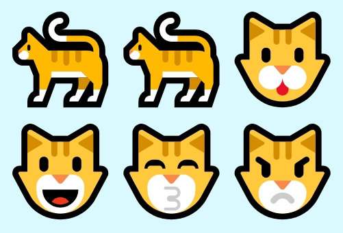 hello kitty emojis